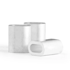 Objímka lanová lisovací oválna EN 13441-3